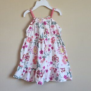 Carters Toddler Floral Sleeveless Dress Size 18 Months